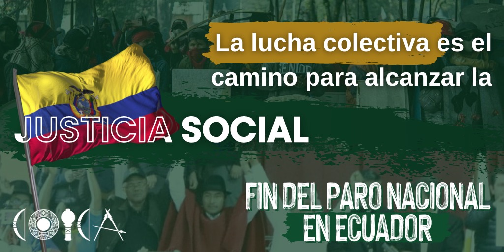 PARO NACIONAL ECUADOR 2022